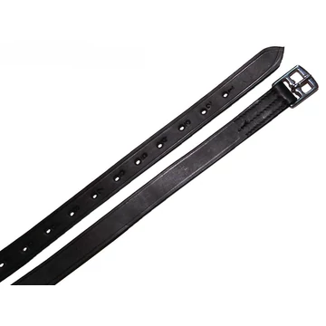 Póni kengyelszíj 125cm - Fekete 