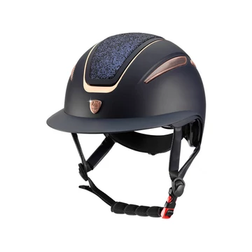 Ariete rosegold fekete kobak kék csillámmal - Tattini